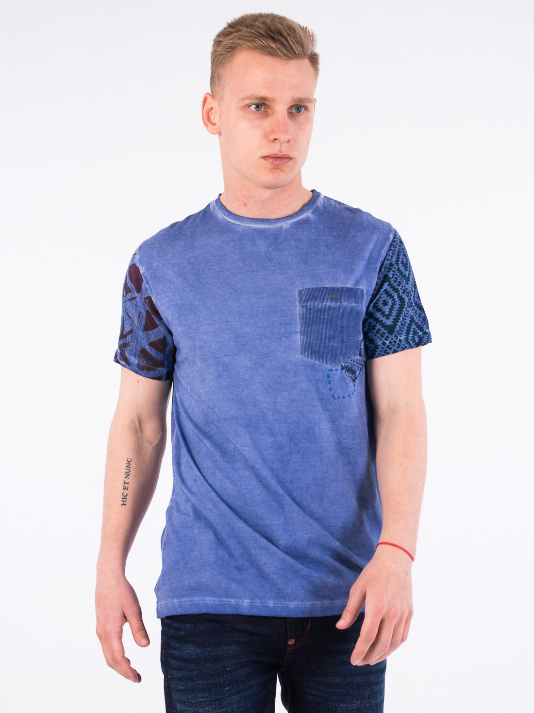 

Футболка Desigual 74T14A0  Голубой, Футболка Desigual 74T14A0 S Голубой