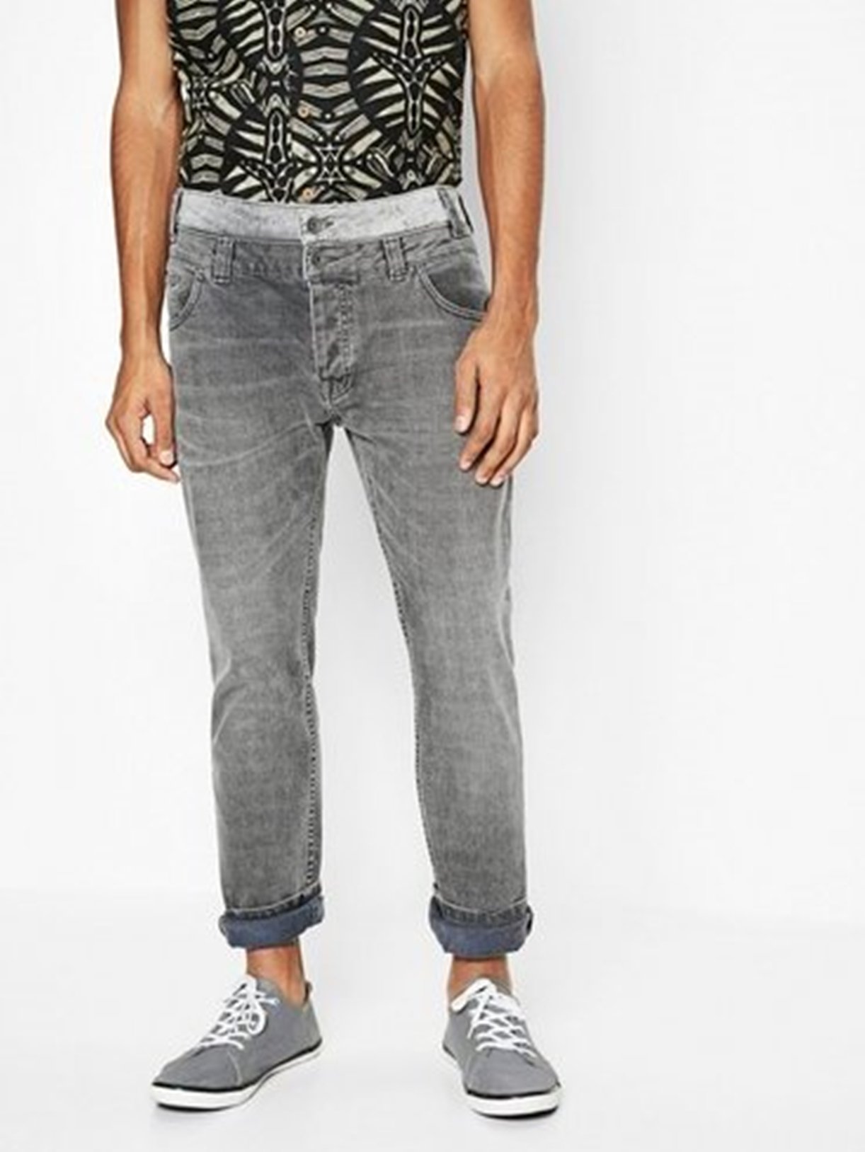 

Брюки Desigual 69D18A4  Серый, Брюки Desigual 69D18A4 S Серый