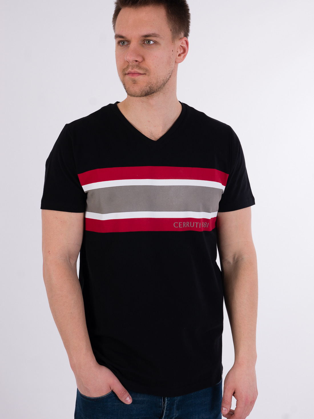 

Футболка Cerruti 1881 VY070421-2  Черный, Футболка Cerruti 1881 VY070421-2 XL Черный