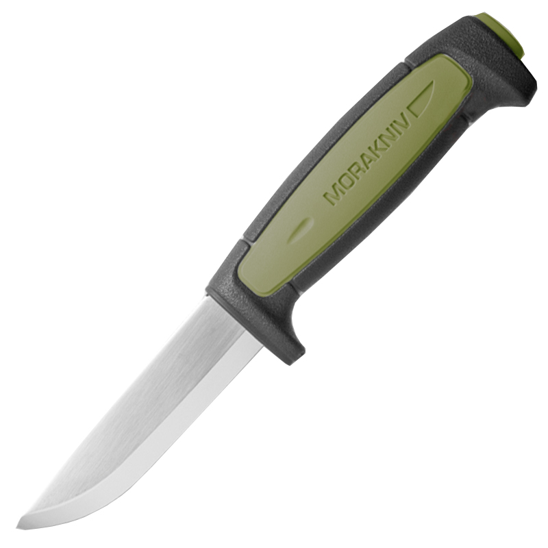 

Нож фиксированный Mora Robust MG (длина: 206мм, лезвие: 91мм), черный/зеленый