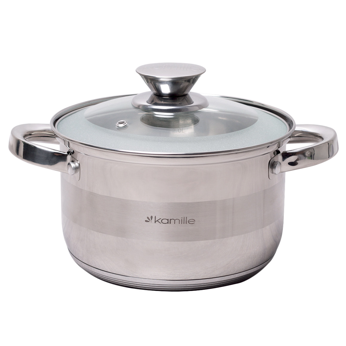 

Кастрюля Kamille KM-4524S (6,5 л, 24 см)