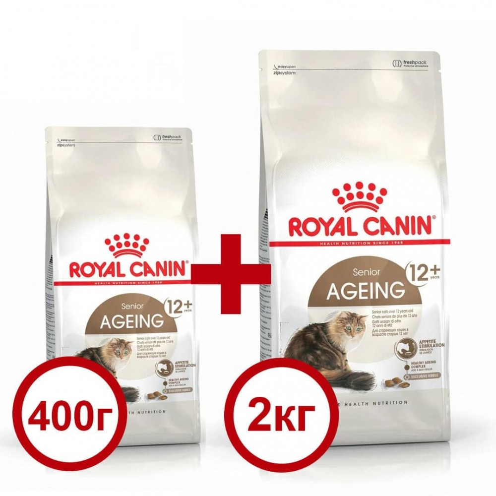 

Сухой корм Royal Canin Ageing 12 2кг 400г в подарок