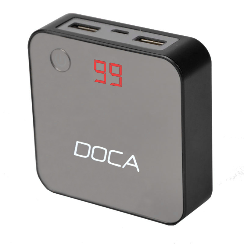 

Внешнее зарядное устройство Power Bank DOCA D525 , чёрный