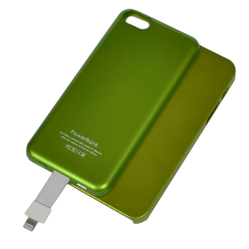 

Внешнее зарядное устройство Power Bank DOCA T5 для iPhone 5/5s , зелёный