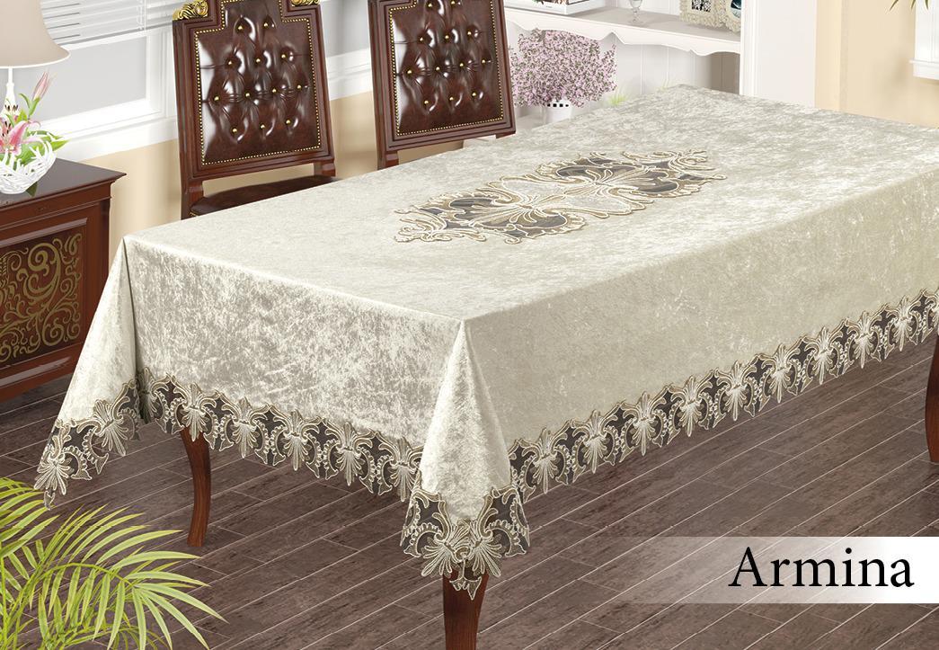 

Скатерть Велюр Maison Royale 160x350 Armina Cream