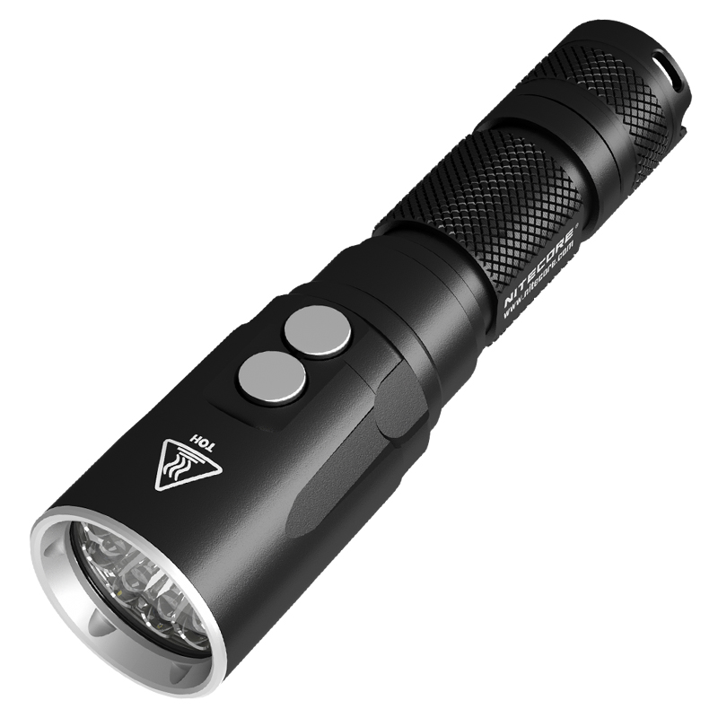 

Фонарь подводный Nitecore DL20 (Cree XP-L HI V3 + Red LED, 1000 люмен, 5 режимов, 1х18650)