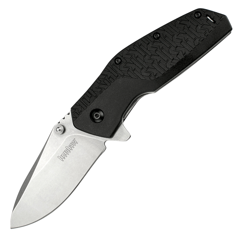 

Нож складной Kershaw Swerve (длина: 184мм, лезвие: 76мм), черный
