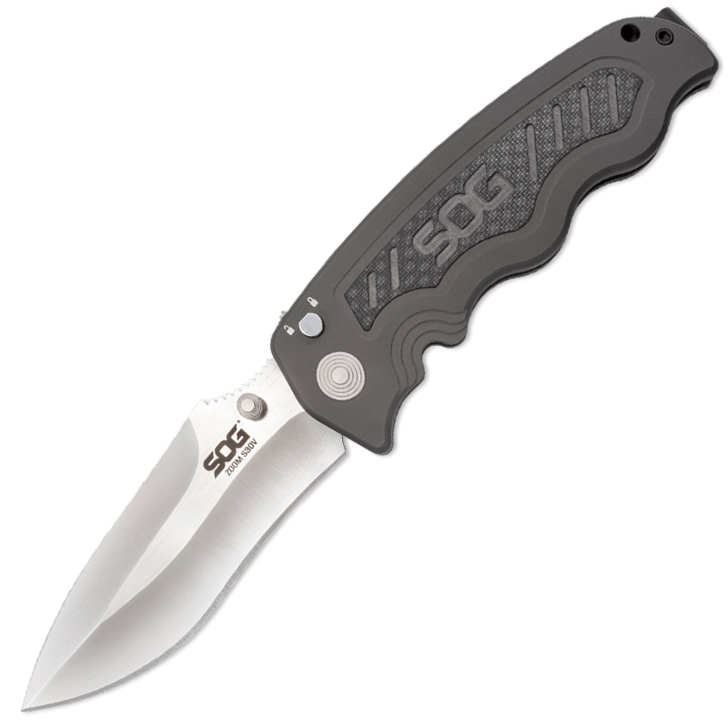 

Нож складной SOG Zoom - Carbon Fiber (длина: 208мм, лезвие: 91мм)
