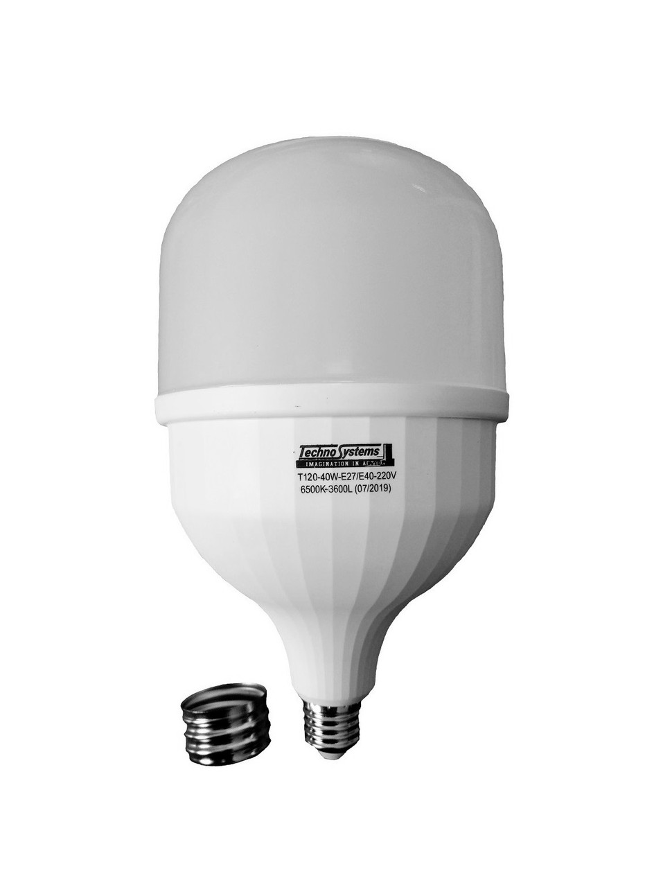 

Лампа светодиодная LED Bulb-T120-40W-E27-E40-220V-6500K-3600L ICCD (TNSy5000181)