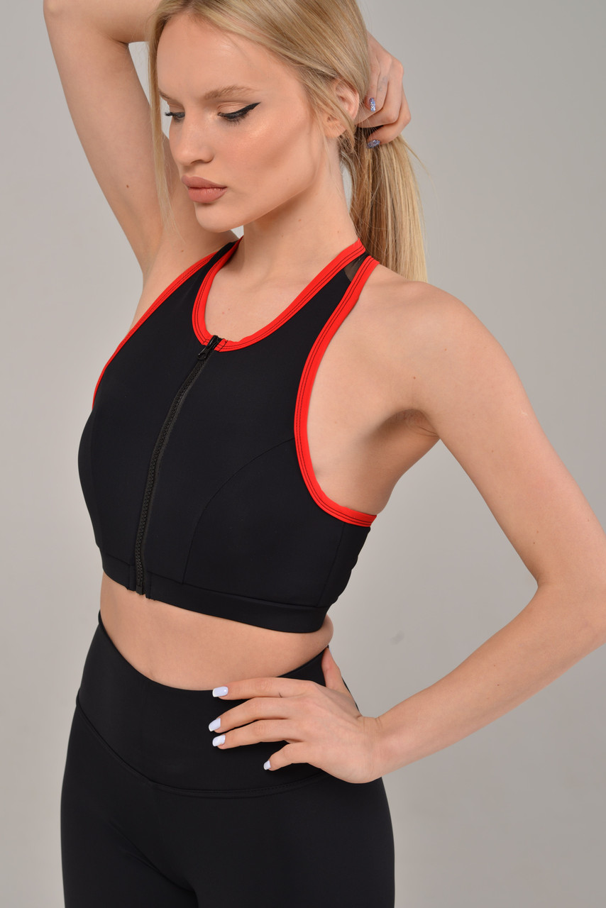

Спортивный топ Nova Vega Toyger S Черно-красный (3083-2029)