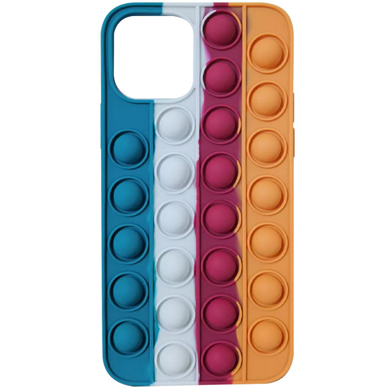 Силиконовый 3D чехол-антистресс Epik Pop it Bubble для Apple iPhone 12 ...