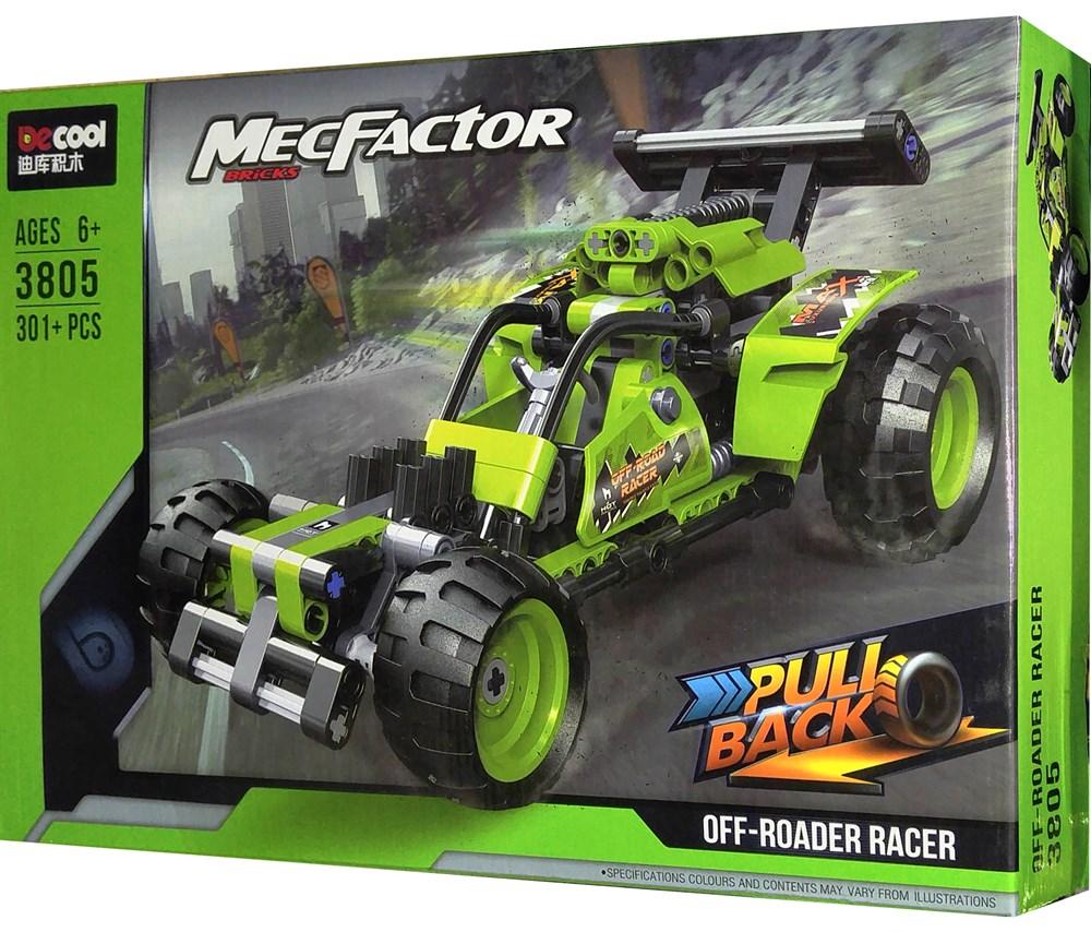

Конструктор Гоночный болид DECOOL MecFactor 3805