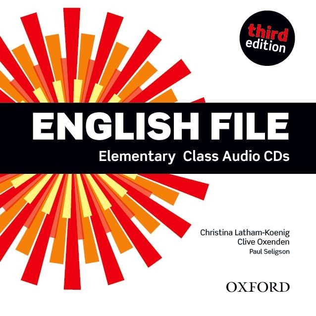 

English File 3rd Edition Level Elementary: Class Audio CDs - Clive Oxenden, Christina Latham-Koenig, and Paul Seligson - 9780194598583