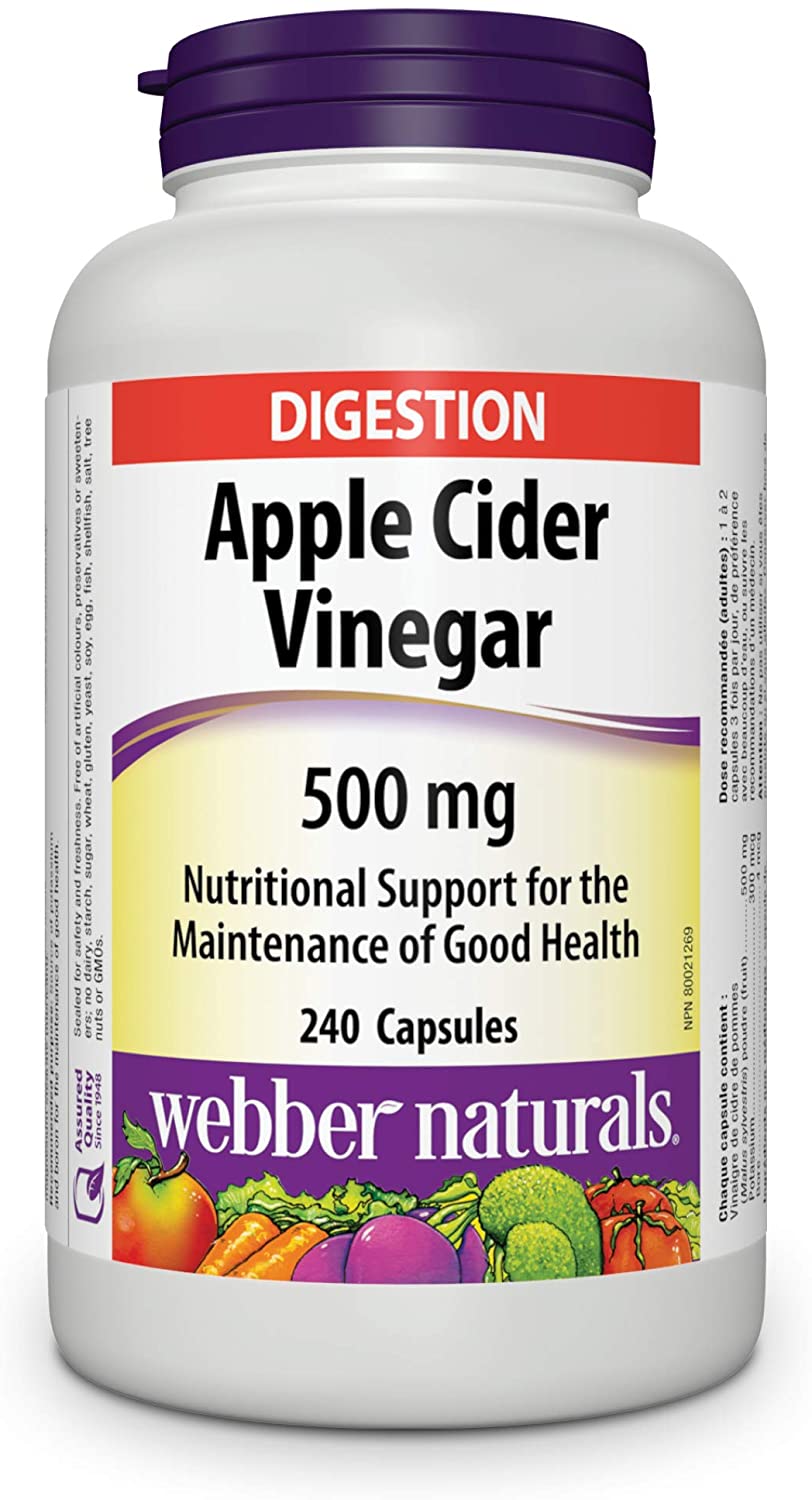 

Жиросжигатель Webber Naturals Apple Cider 240 капсул (4384303476)