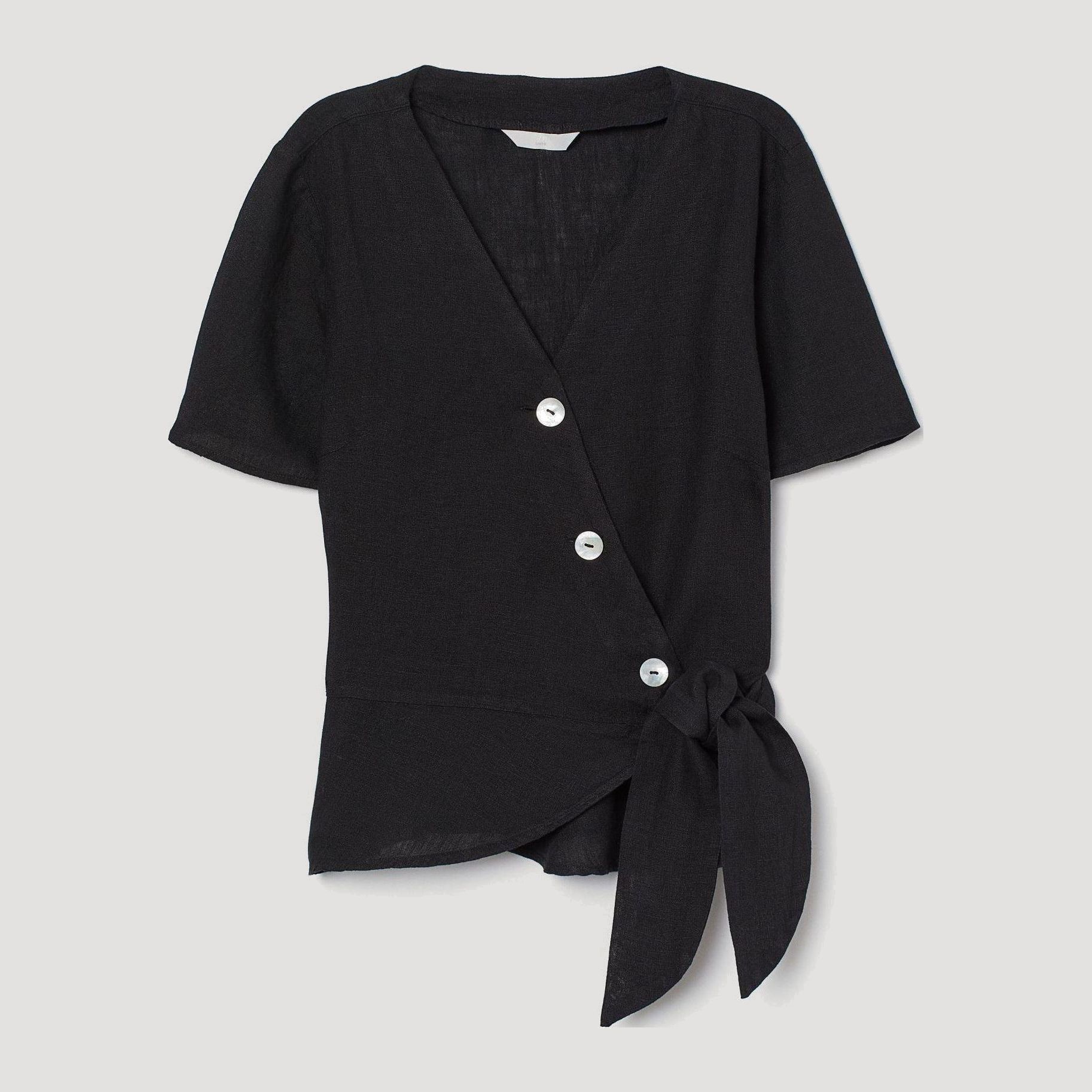 

Блузка H&M 8171101-AAAD 36 Черная