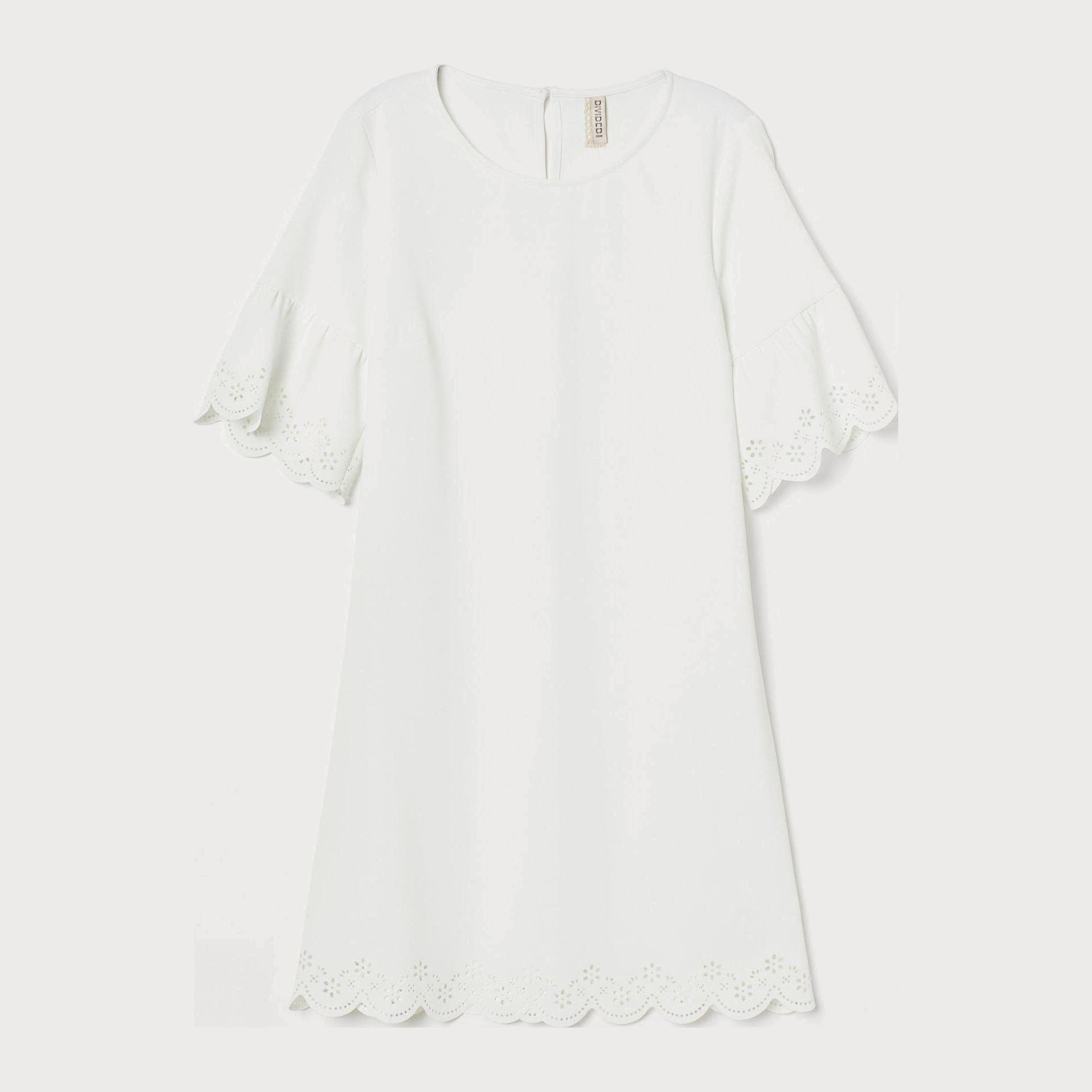 

Платье H&M 8703452-ABAK 48 Молочное