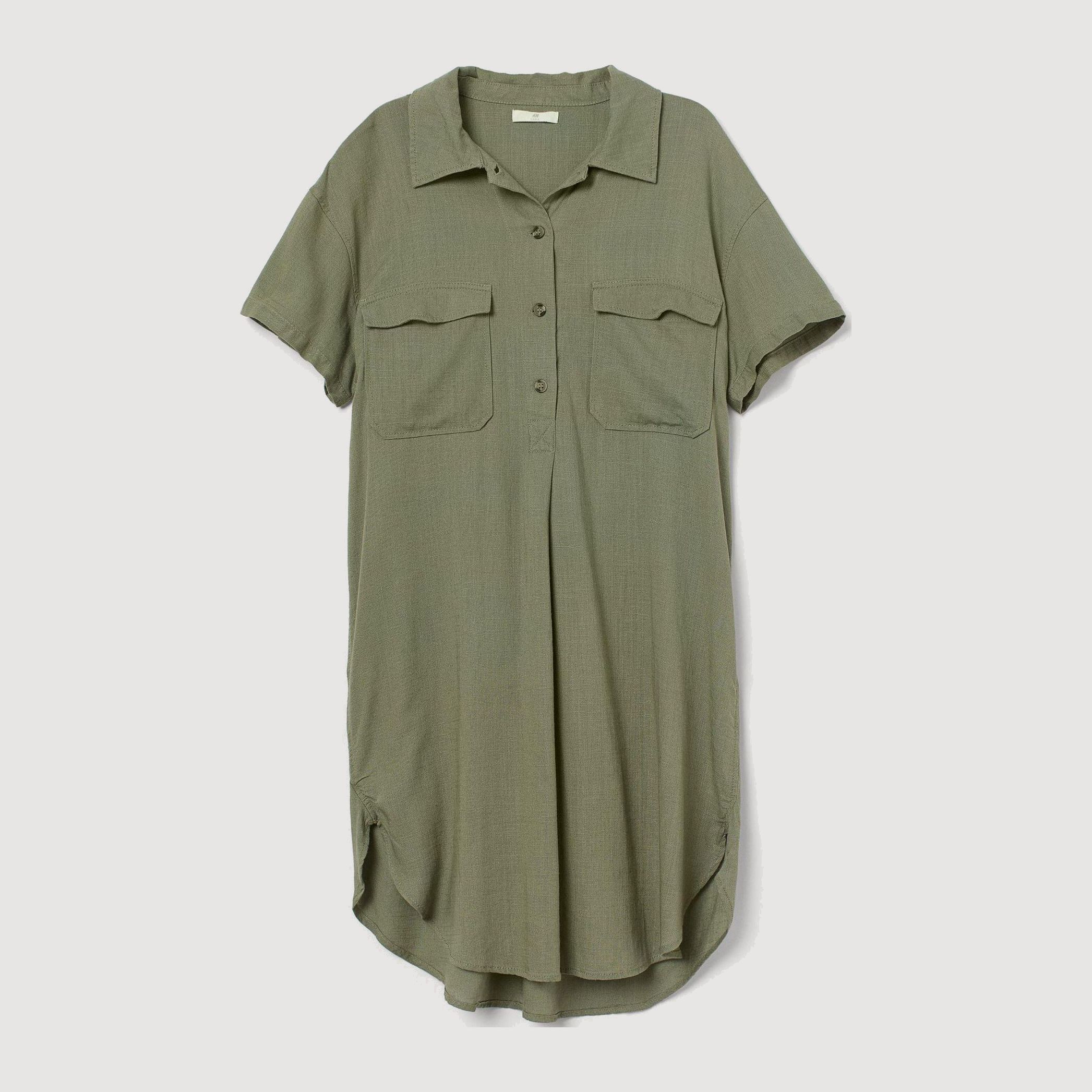 

Платье H&M 8715682-ACWO S Светло-зеленое