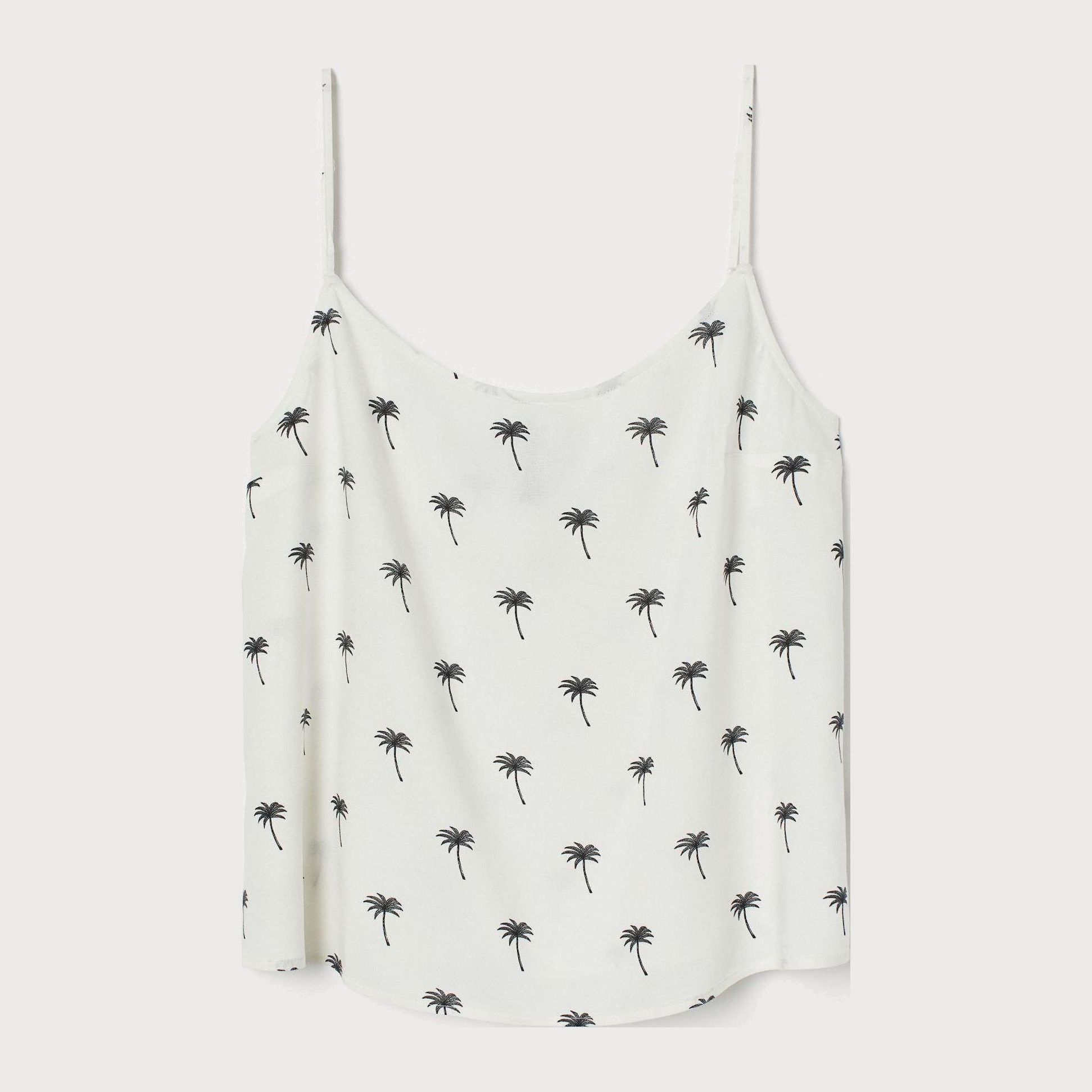 

Топ H&M 8605251-AAOL 36 Белый с черным