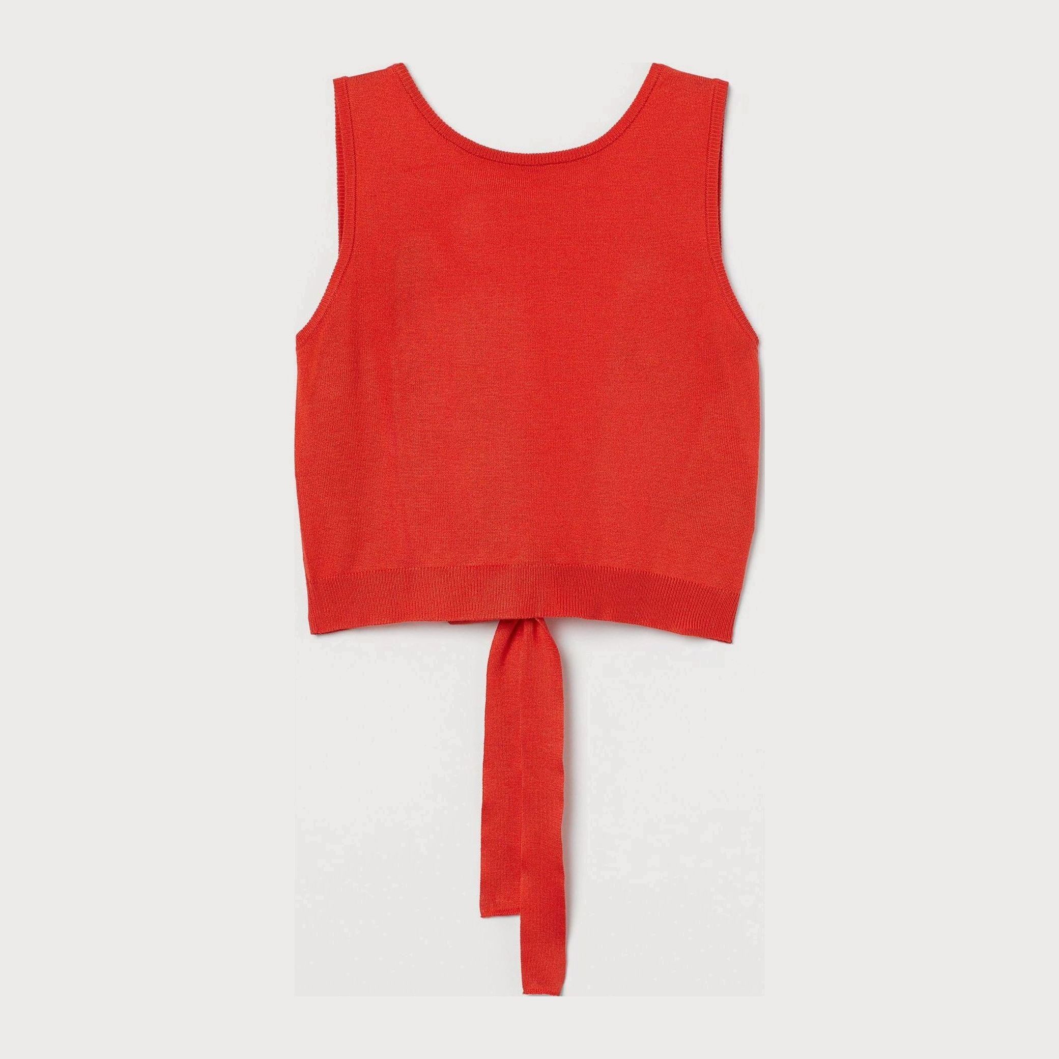 

Топ H&M 8392941-ACVF L Красный