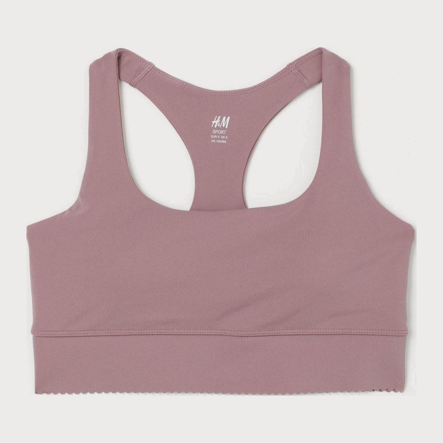 

Спортивный топ H&M 8517742-ADUO M Бледно-сиреневый
