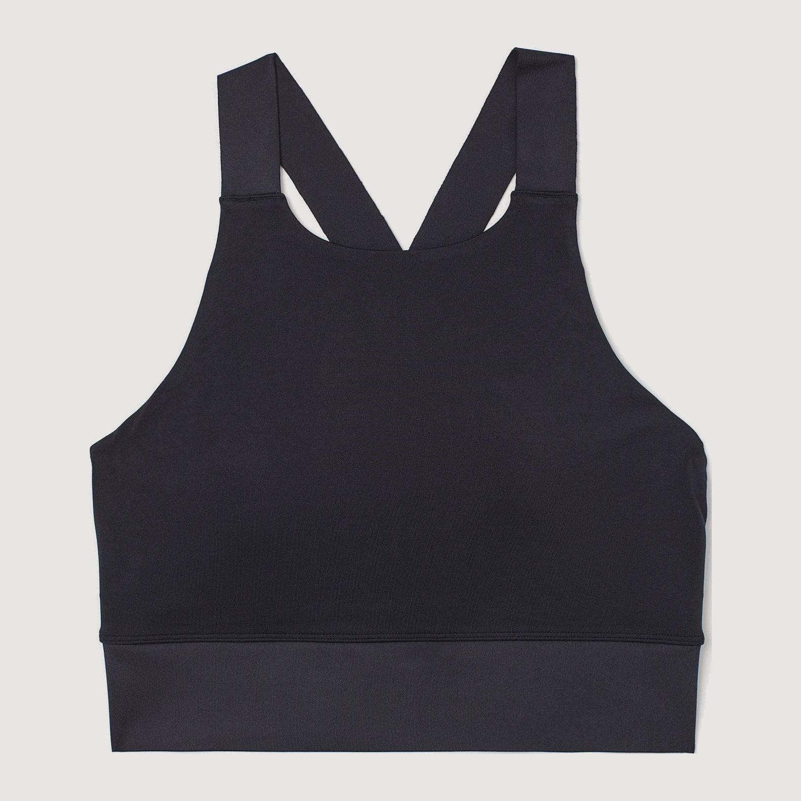 

Спортивный топ H&M 8687802-AAAD M Черный