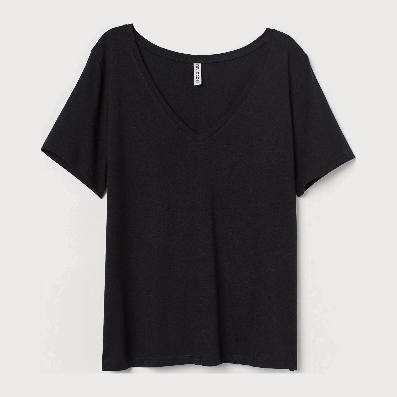 

Футболка H&M 7182782-AAAD L Черная