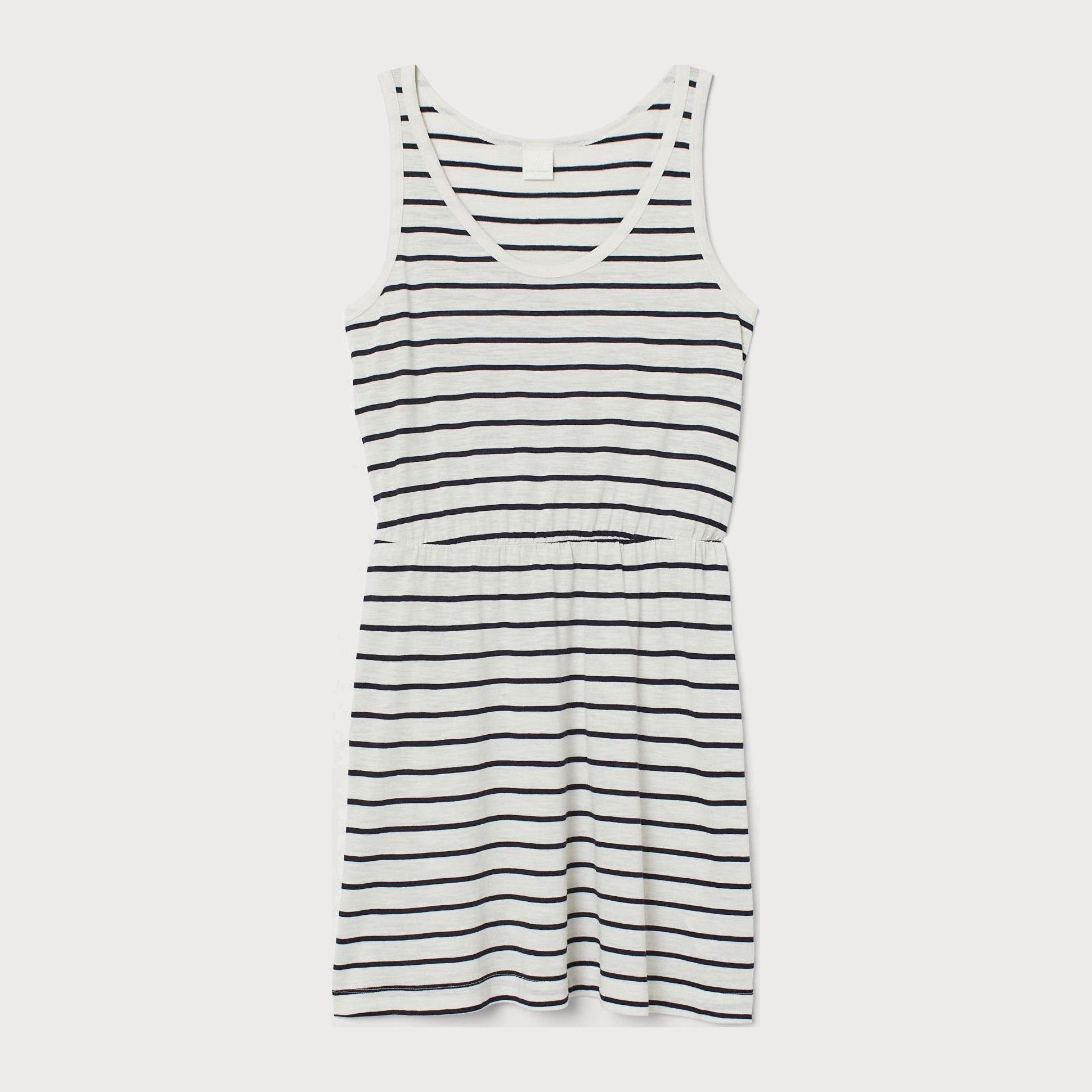 

Платье H&M 7530610-ACSP M Белое с черным