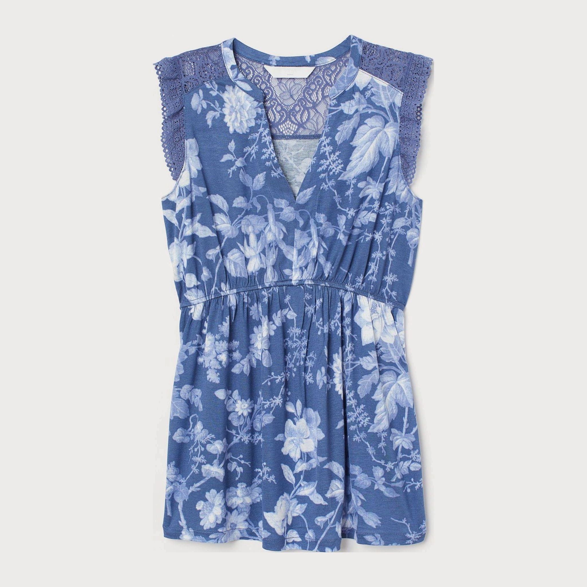 

Топ для беременных H&M 7766971-AAQJ L Темно-синий