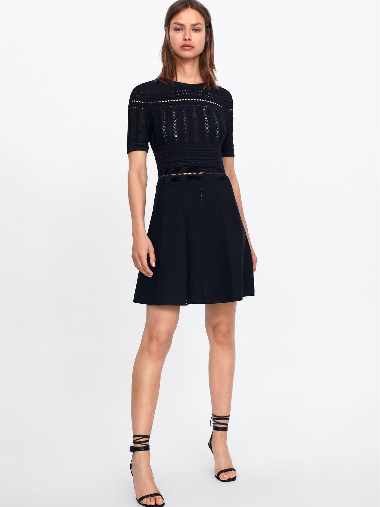 

Платье Zara 4369/009/800-AAAD L Черное