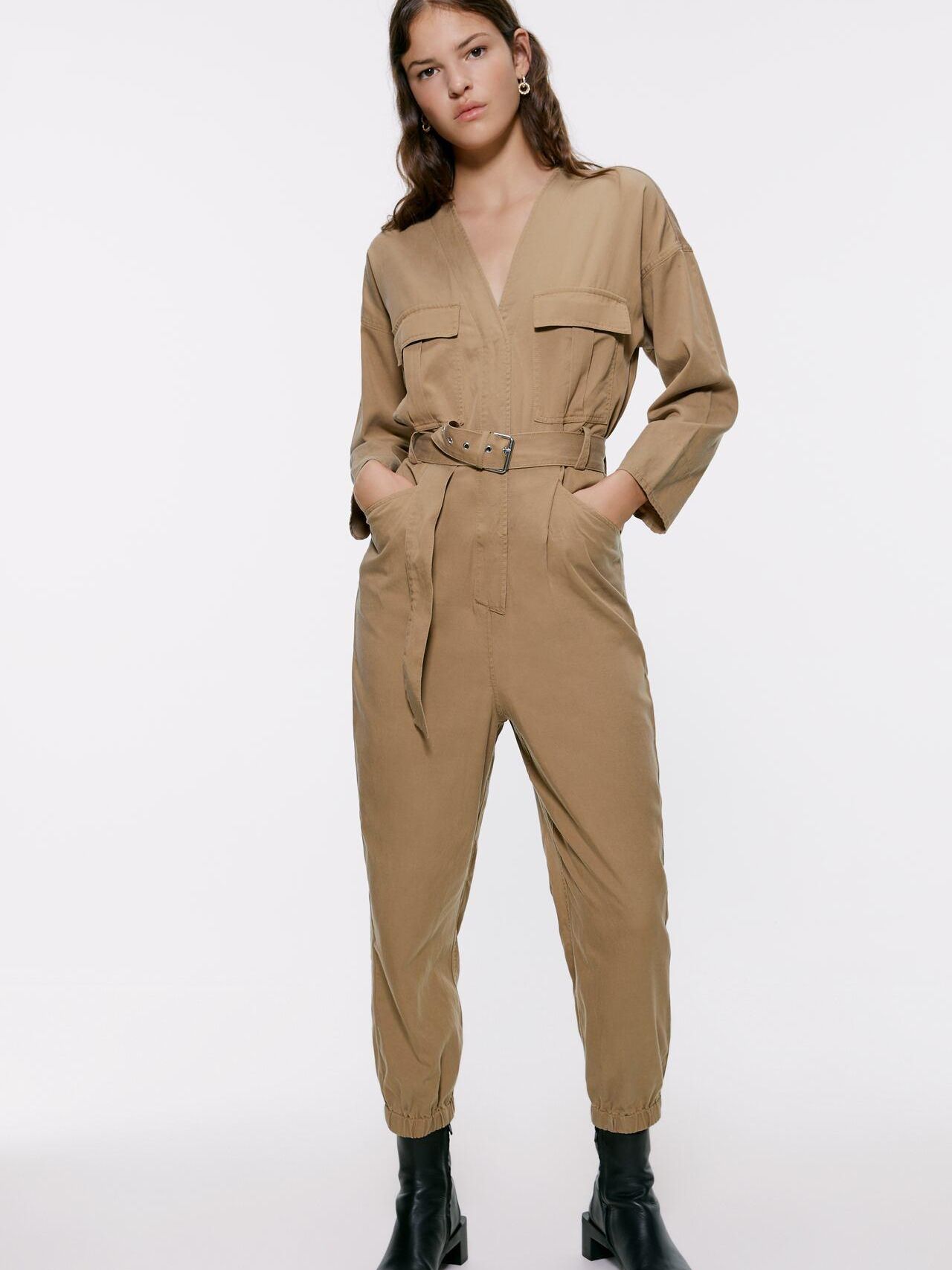 

Комбинезон Zara 4786/267/450-ACTQ M Бежевый