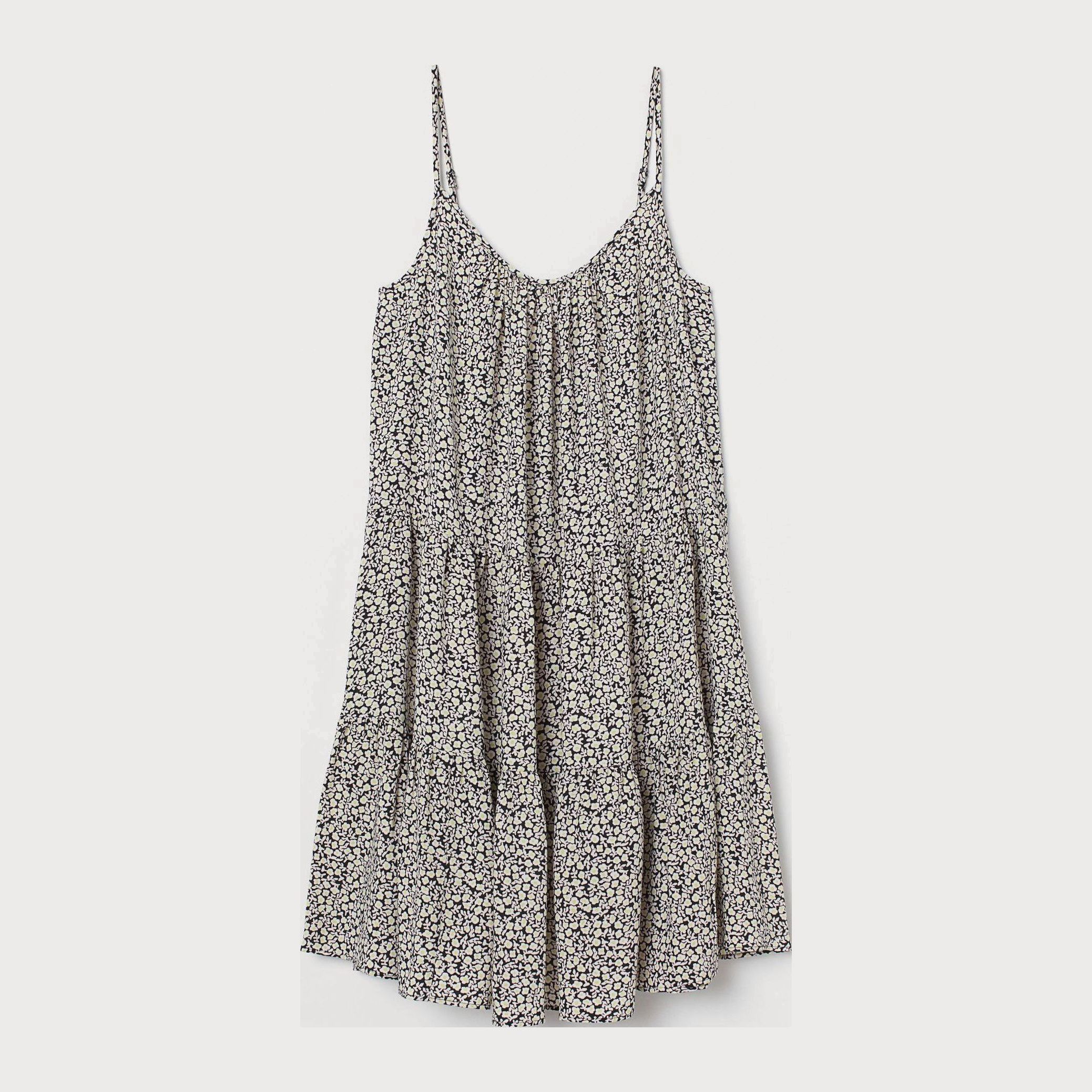 

Платье H&M 8752392-ACHS XL Белое с черным