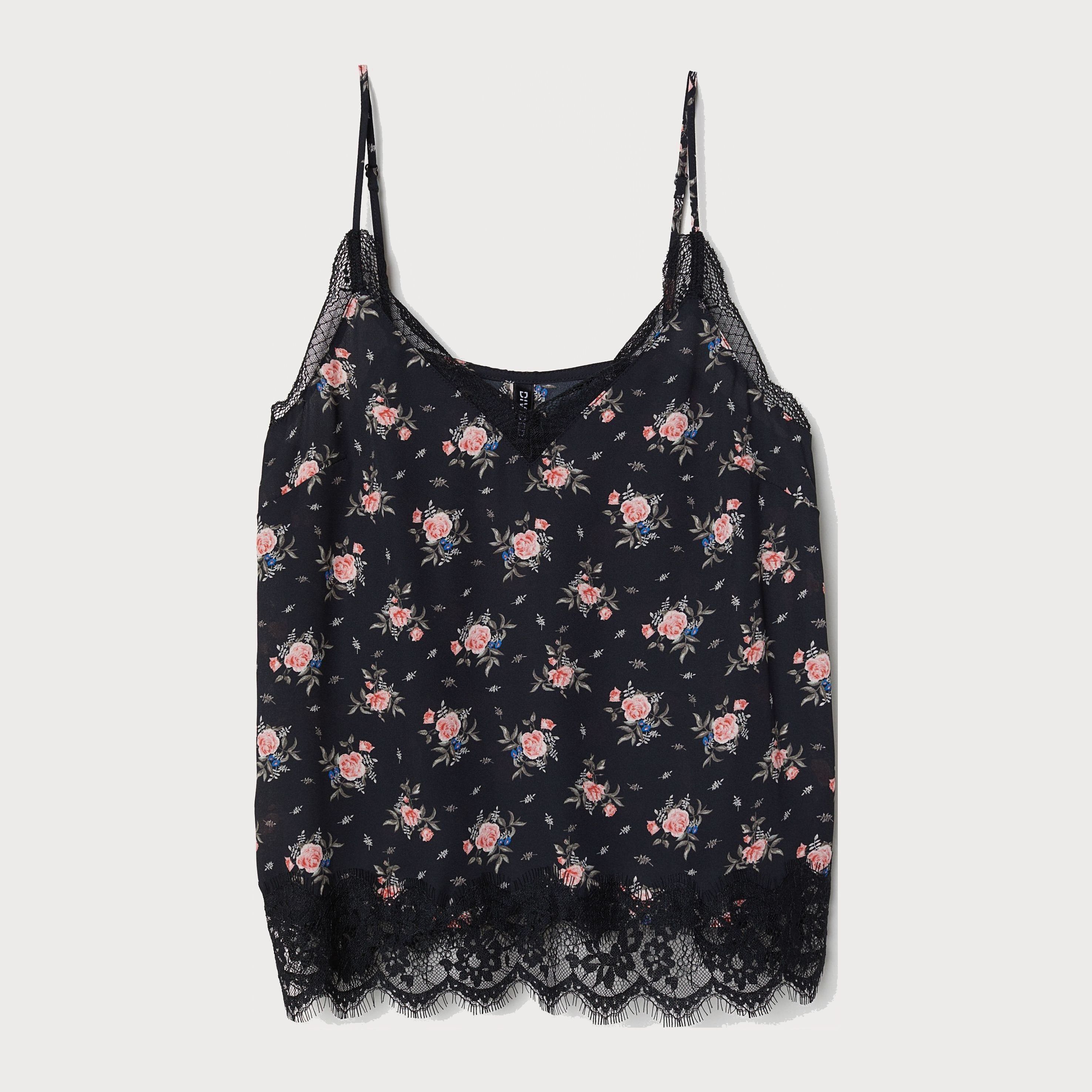 

Топ H&M 5864477-ACOZ 44 Черный