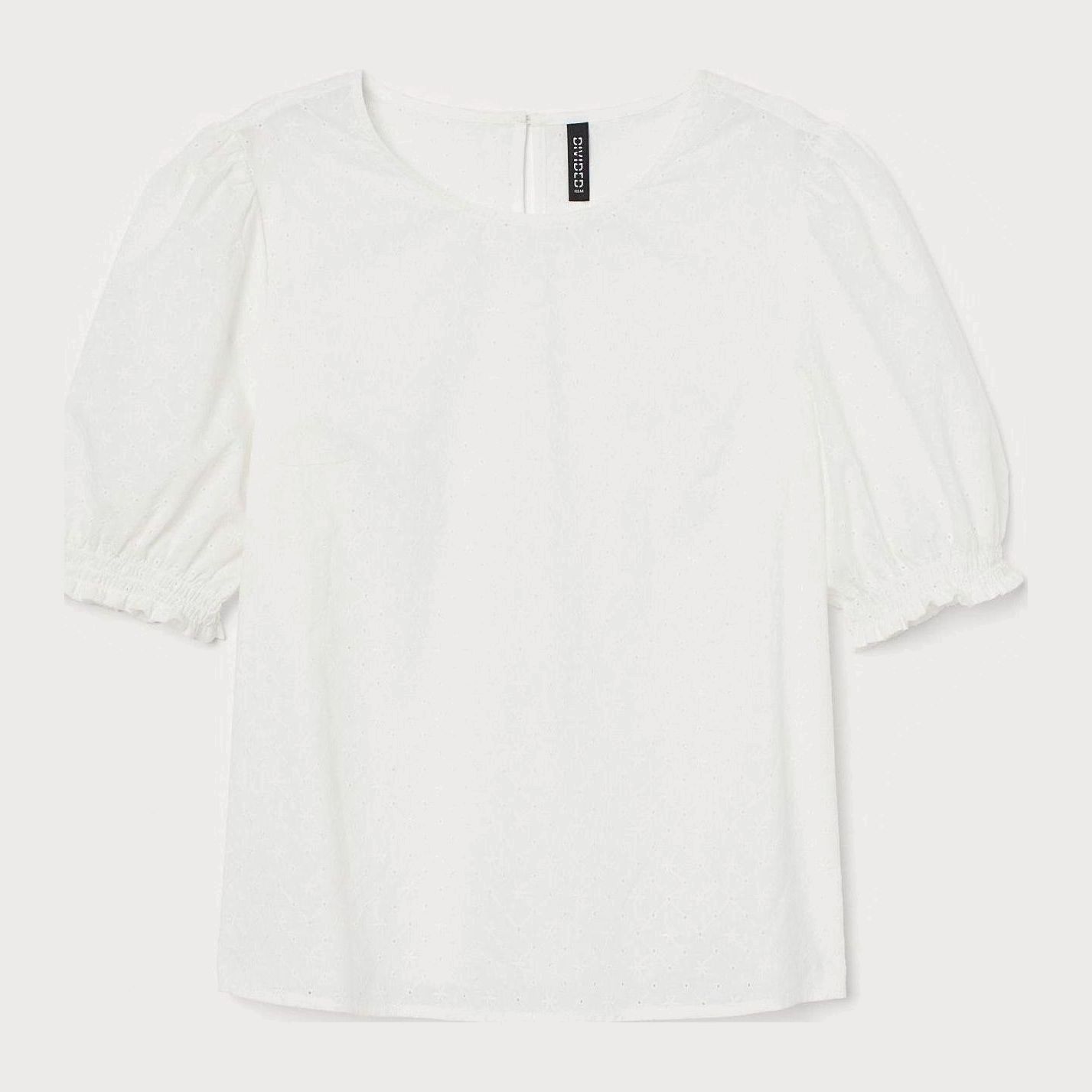 

Блузка H&M 8606511-ACTS 34 Белая