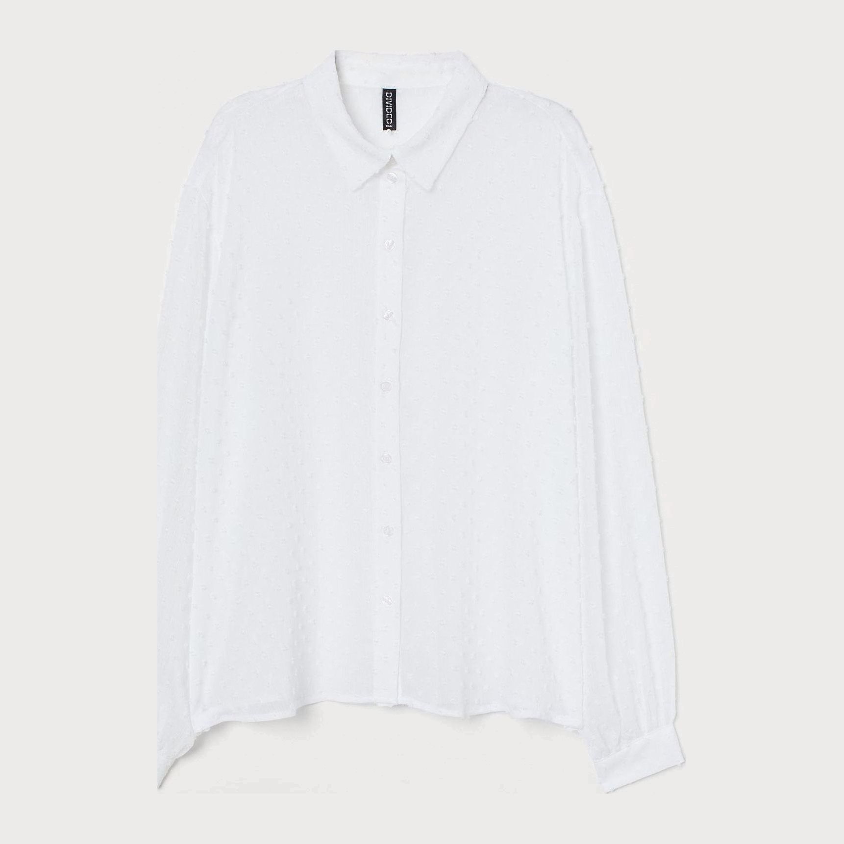 

Блузка H&M 8691621-ACTS 38 Белая