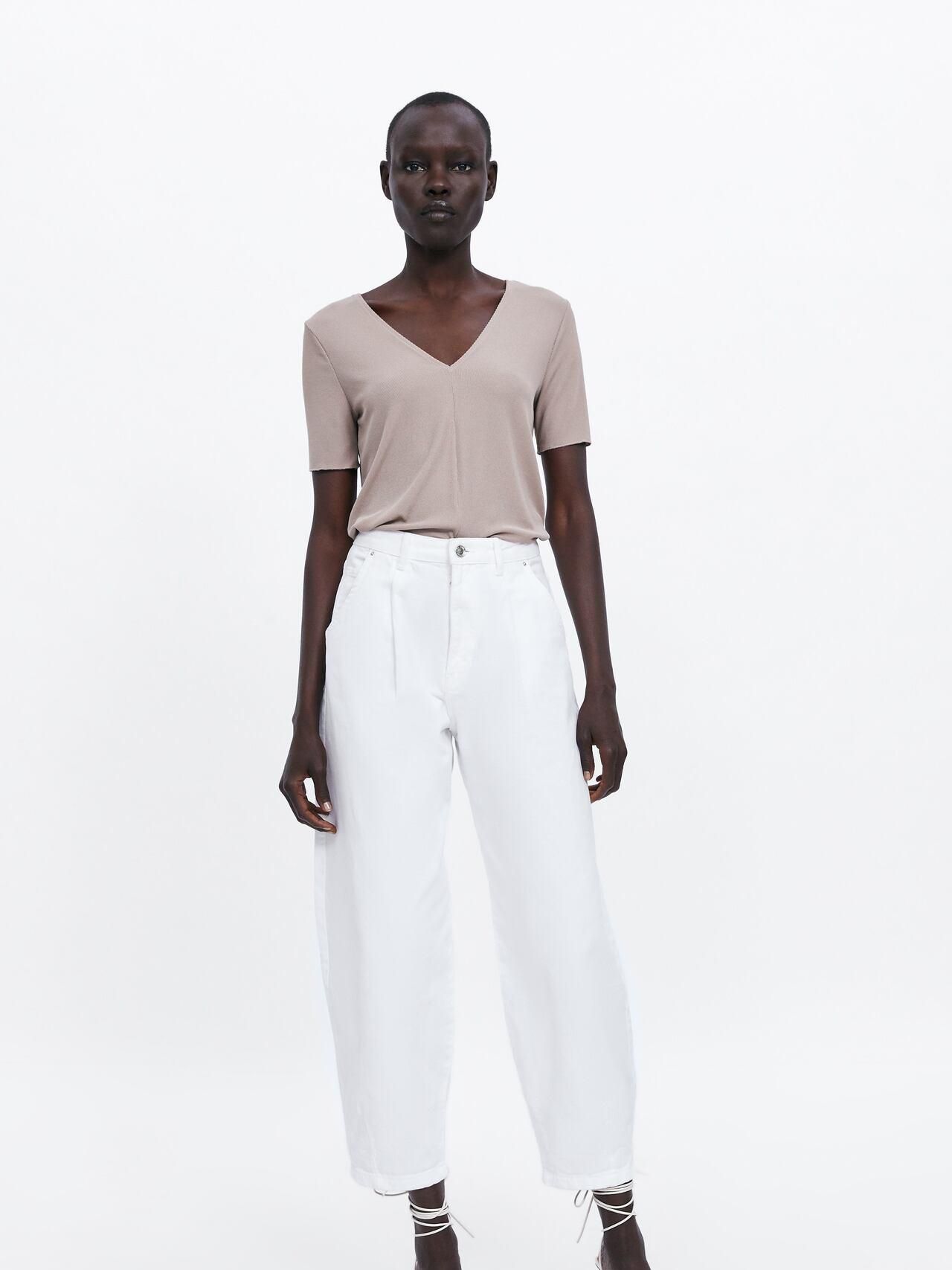 

Футболка Zara 5039/021/706-ACXI S Темно-бежевая