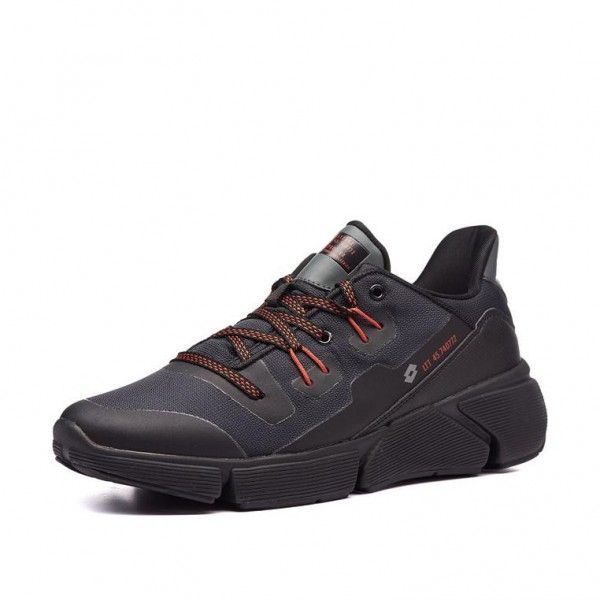 

Кроссовки мужские Lotto LIBRA AMF 1 42 ALL BLACK/ROOIBOS RED 214757/6Z5