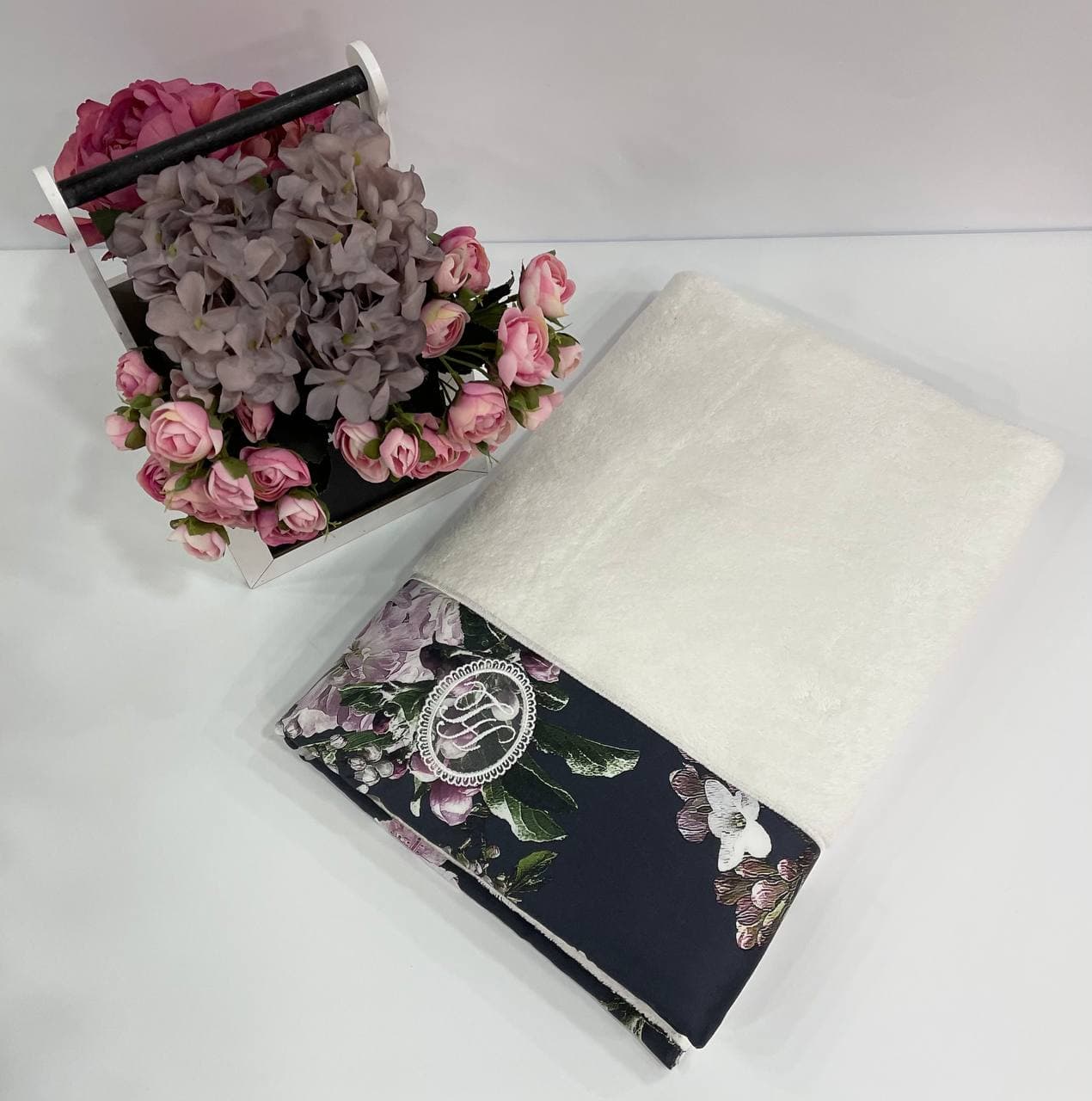 

Полотенца Tivolyo Home Бамбук-коттон 100 Lavinia.k1 75 x 150 белый