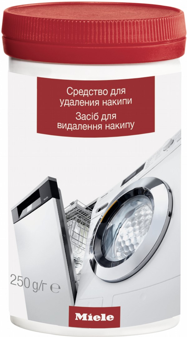 

Средство Miele для удаления накипи в стиральных и посудомоечных машинах (250 г)