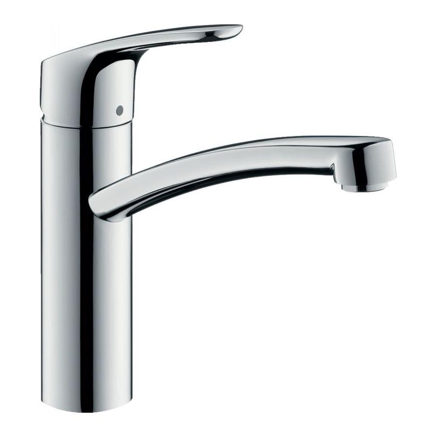 

Смеситель для кухни латунный однорычажный с поворотным изливом Hansgrohe M41