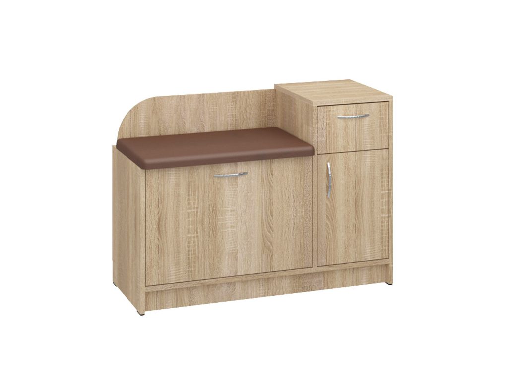 

Тумба для обуви Б-3 Пехотин Дуб Сонома + Коричневый