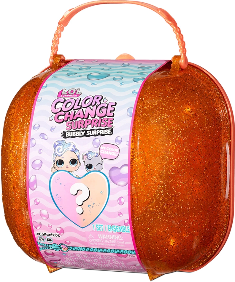 

Игровой набор с куклой L.O.L. Surprise! серии "Color Change" – Малышка Кэп с котенком (117995)