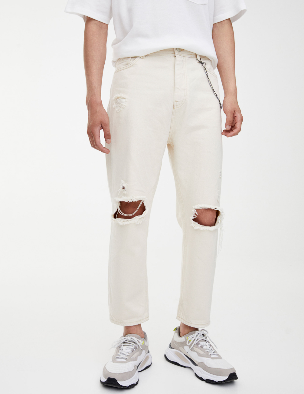 

Джинсы PULL & BEAR М0111481 (9684/517/712) цвет бежевый, Джинсы PULL & BEAR М0111481 (9684/517/712) цвет бежевый 29