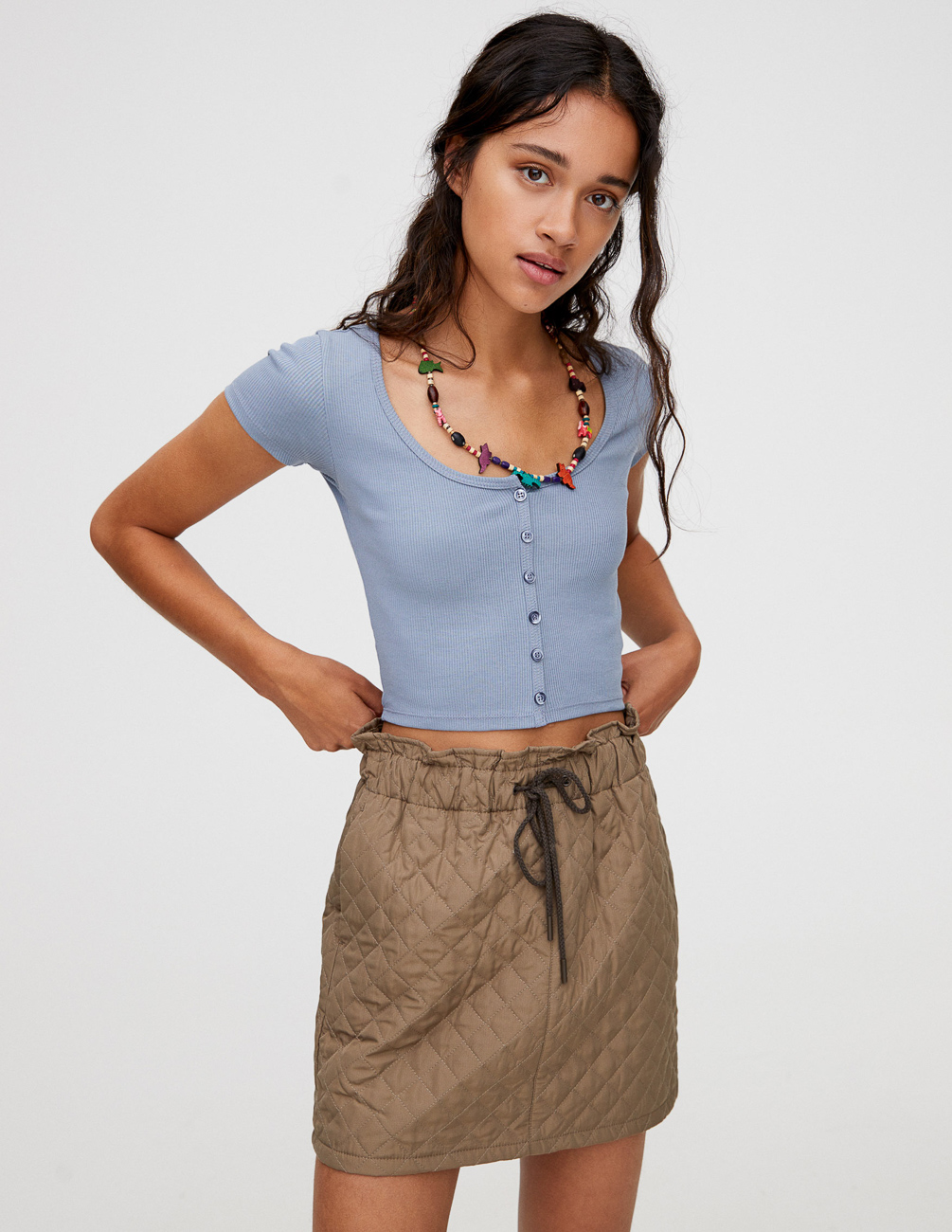 

Футболка PULL & BEAR Ж1066047 (9242/366/404) цвет голубой, Футболка PULL & BEAR Ж1066047 (9242/366/404) цвет голубой XL