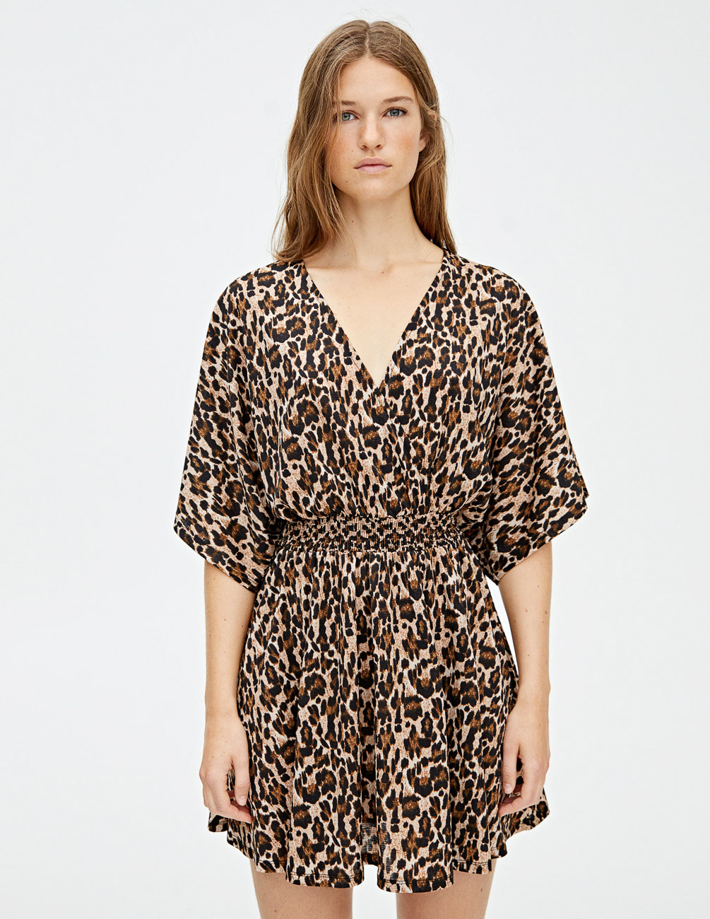 

Платье PULL & BEAR Ж1066747 (9392/324/051) цвет коричневый S