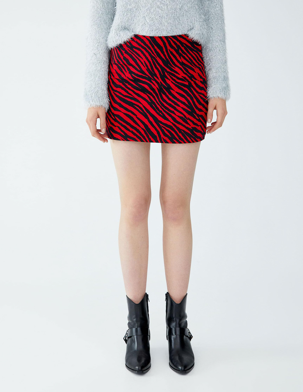 

Юбка PULL & BEAR Ж1065731 (5398/304/037) цвет красный-черный, Юбка PULL & BEAR Ж1065731 (5398/304/037) цвет красный-черный S