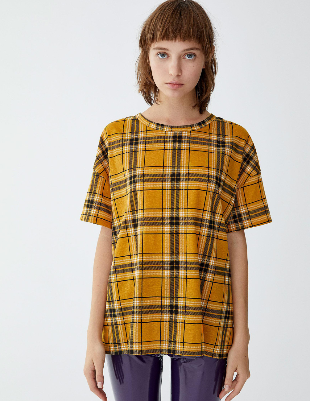 

Футболка PULL & BEAR Ж1066449 (9248/309/305) цвет желтый L