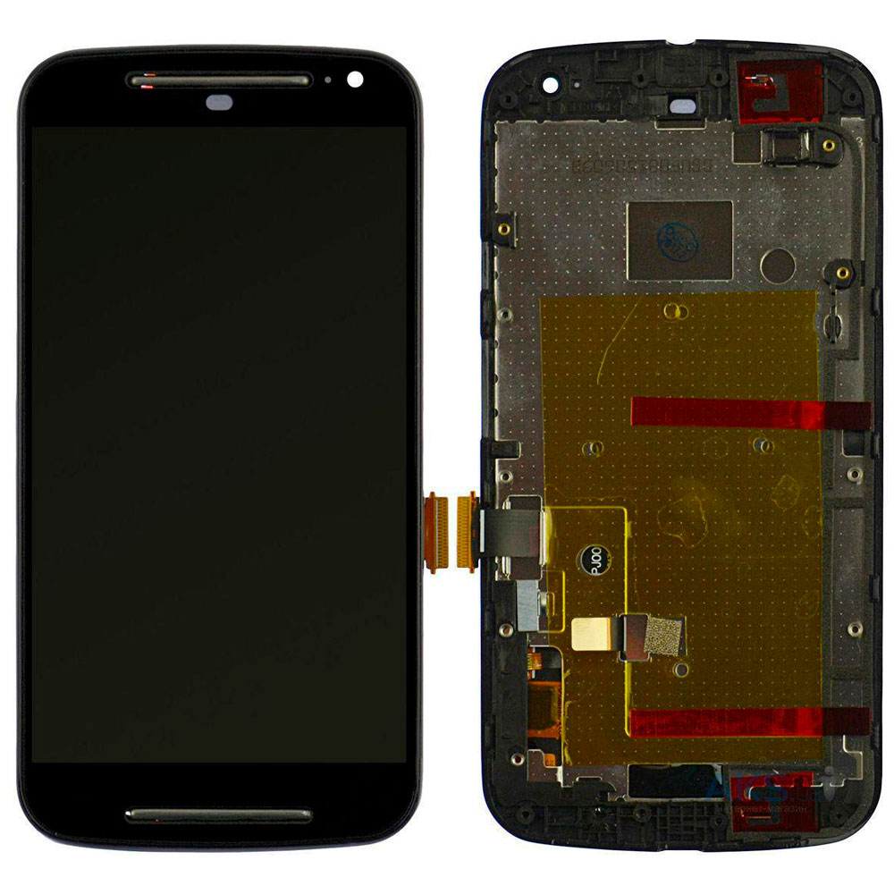 

Дисплейный модуль Motorola XT1062 Moto G2 в рамке