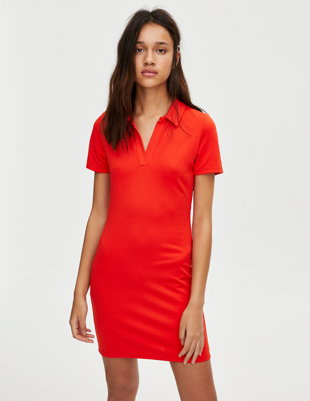 

Платье PULL & BEAR Ж1066651 (5390/367/679) цвет красный S