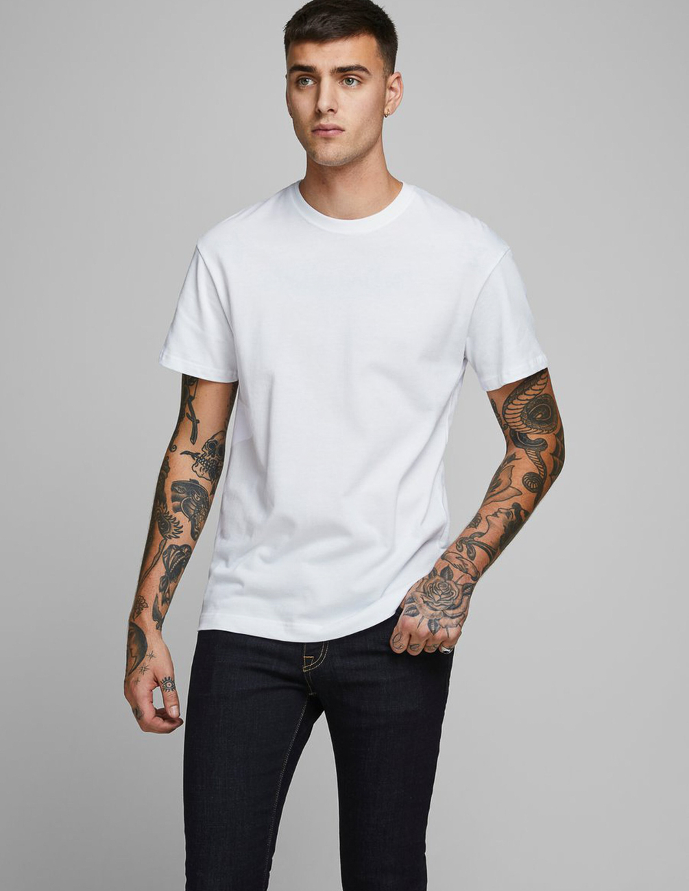 

Футболка JACK&JONES М0111126 цвет белый XL