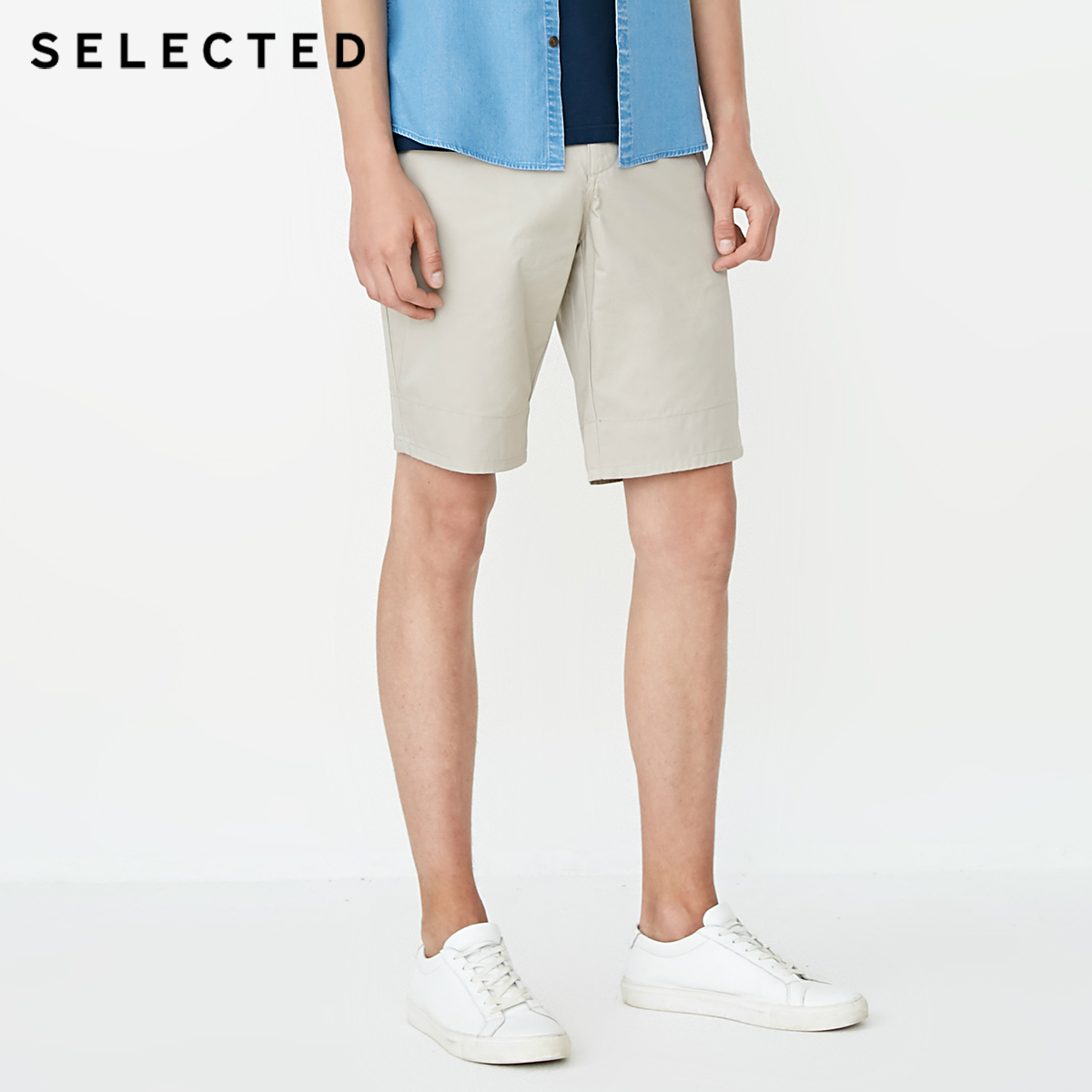 

шорти Selected 4182SH531C03 34 с.бежевий